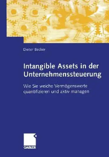 Cover of Intangible Assets in Der Unternehmenssteuerung