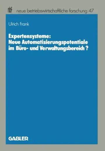 Cover of Expertensysteme