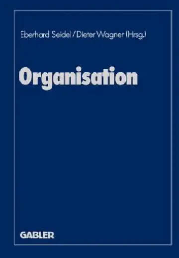 Cover of Organisation