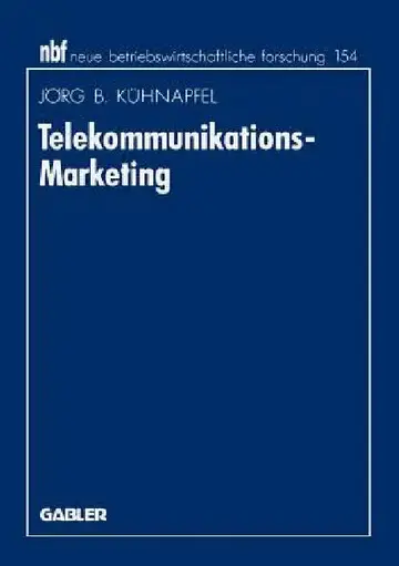 Cover of Telekommunikations-Marketing