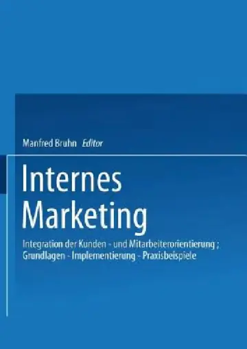 Cover of Internes Marketing