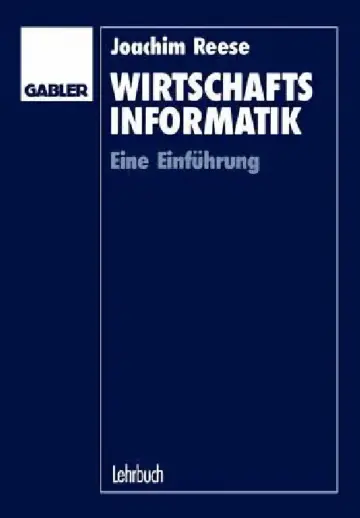 Cover of Wirtschaftsinformatik
