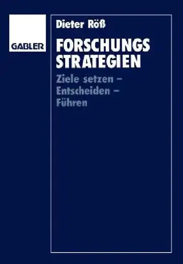 Cover of Forschungsstrategien