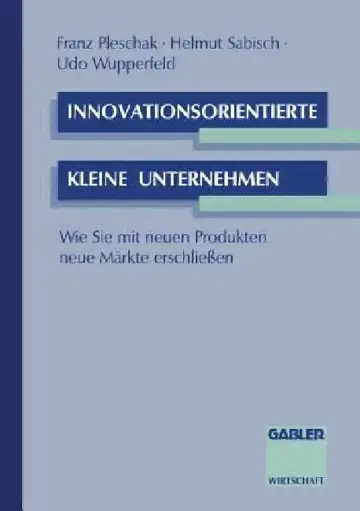 Cover of Innovationsorientierte Kleine Unternehmen