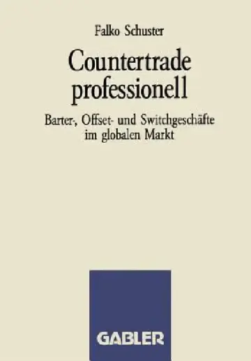 Cover of Countertrade Professionell