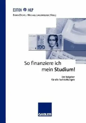 Cover of So Finanziere Ich Mein Studium!