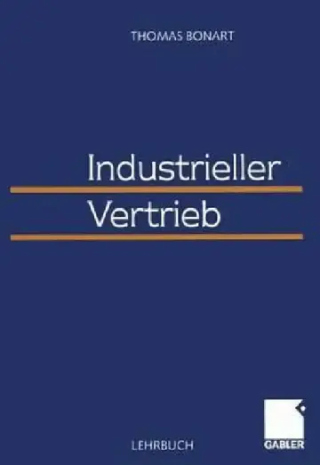 Cover of Industrieller Vertrieb