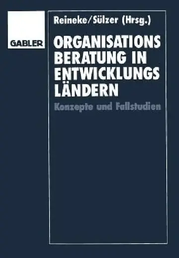 Cover of Organisationsberatung in Entwicklungsländern
