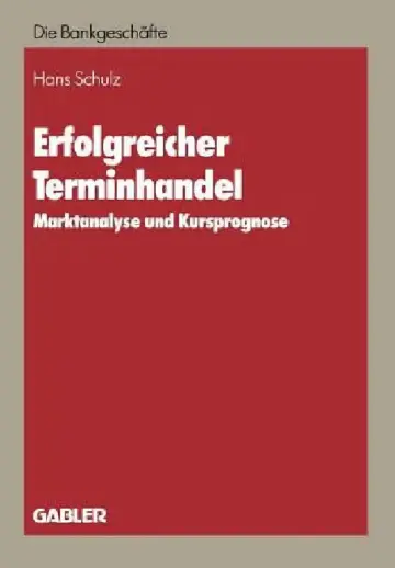 Cover of Erfolgreicher Terminhandel