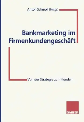 Cover of Bankmarketing Im Firmenkundengeschäft