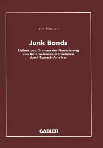 Cover of Junk Bonds