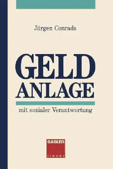 Cover of Geld Anlage