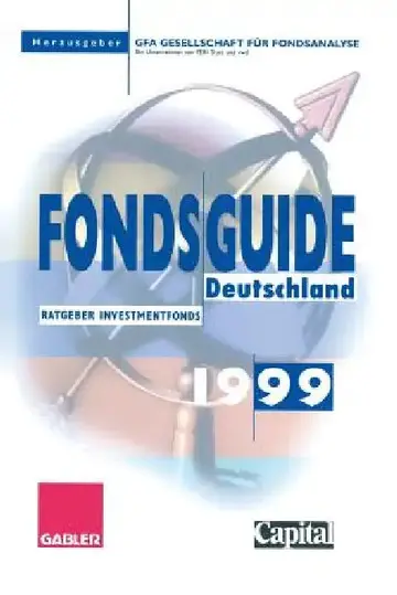 Cover of Fondsguide Deutschland 1999