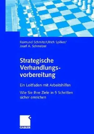 Cover of Strategische Verhandlungsvorbereitung