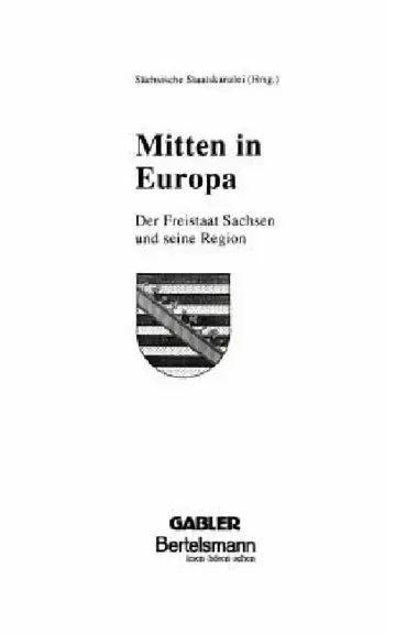 Cover of Mitten in Europa