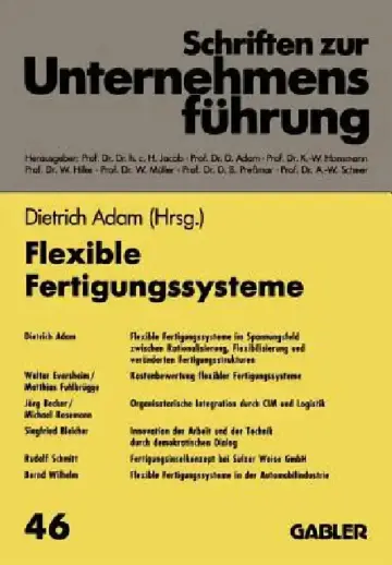 Cover of Flexible Fertigungssysteme