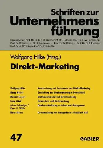 Cover of Direkt-Marketing