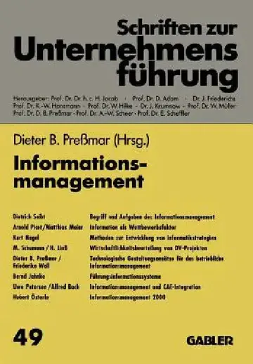 Cover of Informationsmanagement