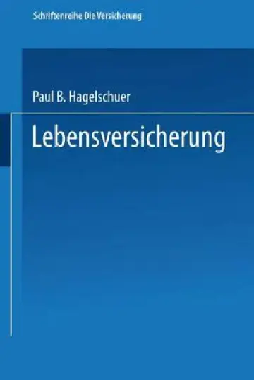 Cover of Lebensversicherung