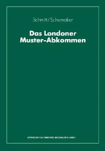Cover of Das Londoner Muster-Abkommen