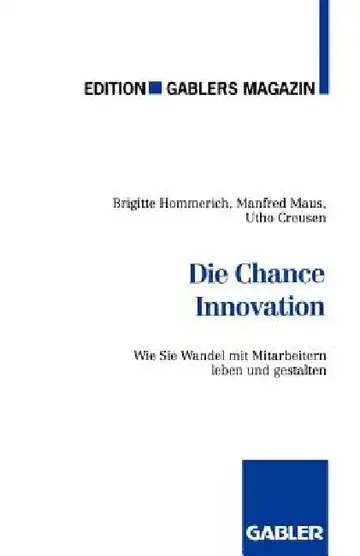 Cover of Die Chance Innovation