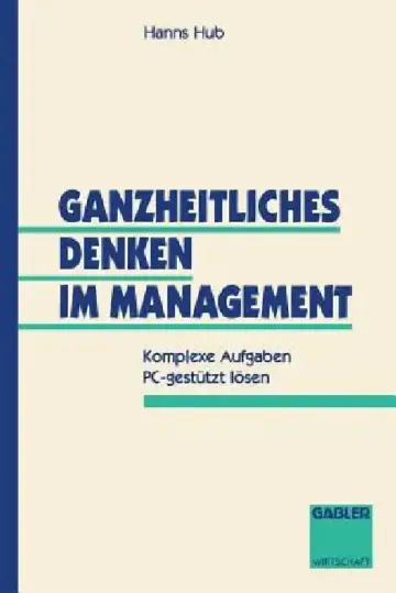 Cover of Ganzheitliches Denken Im Management