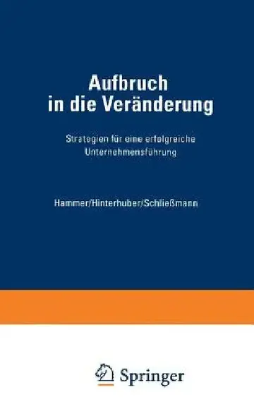 Cover of Aufbruch in Die Veränderung