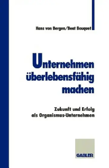 Cover of Unternehmen Überlebensfähig Machen