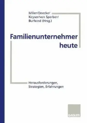 Cover of Familienunternehmer Heute