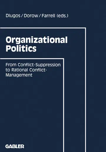 Cover of Organizational Politics
