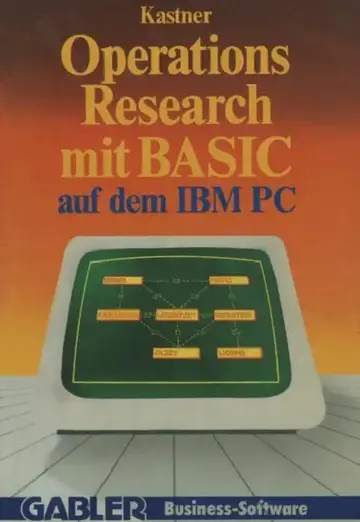 Cover of Operations Research Mit Basic Auf Dem IBM PC