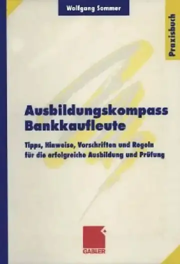 Cover of Ausbildungskompass Bankkaufleute