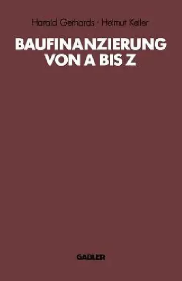 Cover of Baufinanzierung Von a Bis Z