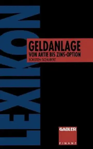 Cover of Lexikon Geldanlage