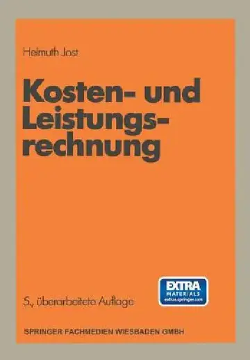 Cover of Kosten- Und Leistungsrechnung
