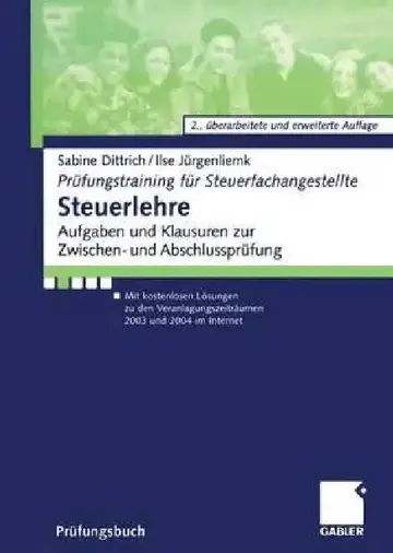 Cover of Steuerlehre