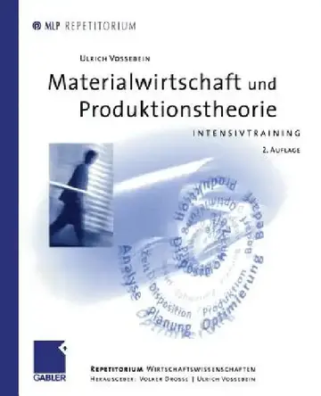 Cover of Materialwirtschaft Und Produktionstheorie