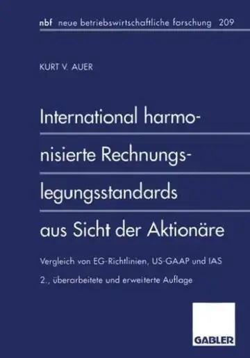 Cover of International Harmonisierte Rechnungslegungsstandards Aus Sicht Der Aktionäre