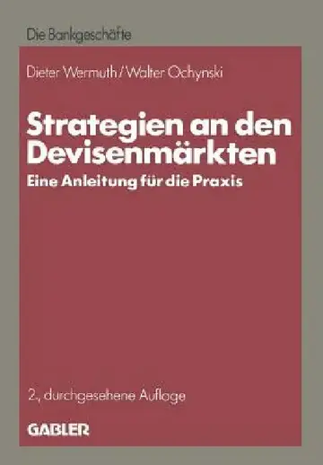Cover of Strategien an Den Devisenmärkten