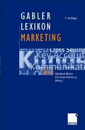 Cover of Gabler Lexikon Marketing