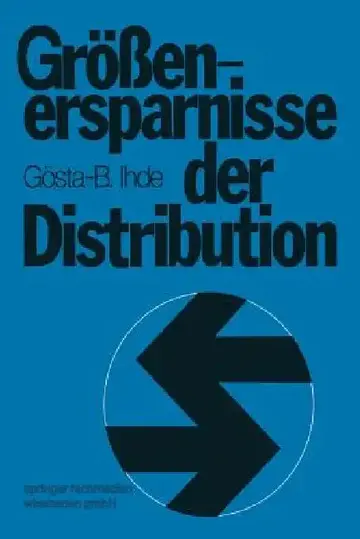 Cover of Größenersparnisse Der Distribution