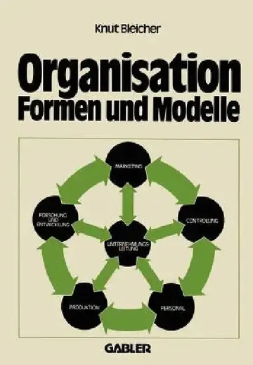 Cover of Organisation -- Formen Und Modelle