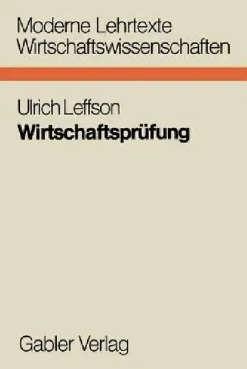 Cover of Wirtschaftsprüfung