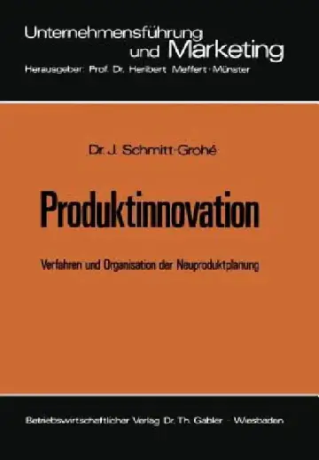 Cover of Produktinnovation