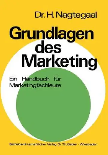 Cover of Grundlagen Des Marketing