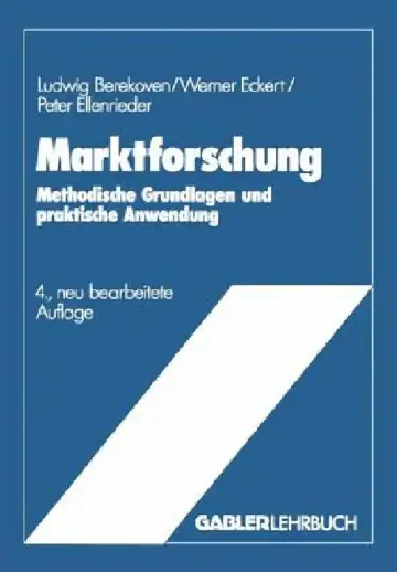 Cover of Marktforschung