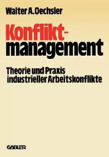 Cover of Konfliktmanagement