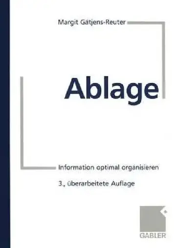 Cover of Ablage