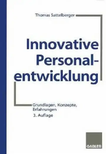 Cover of Innovative Personalentwicklung