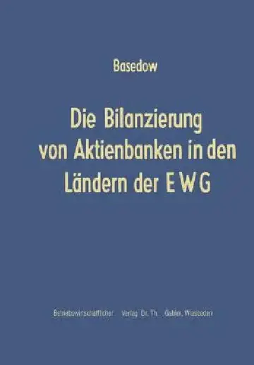 Cover of Die Bilanzierung Von Aktienbanken in Den Ländern Der Ewg